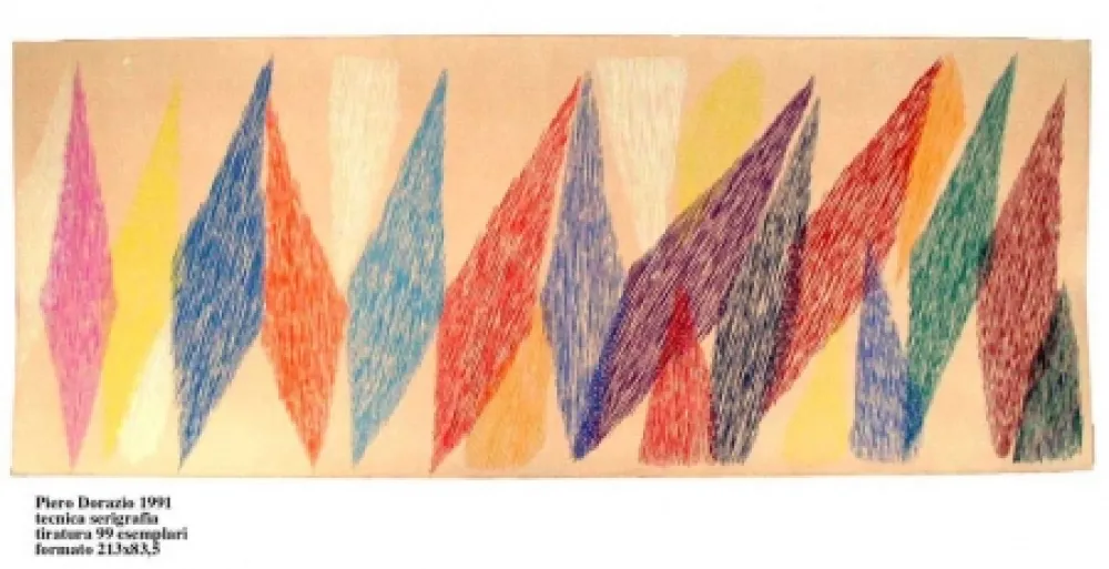 Zeefdruk Dorazio - Untitled