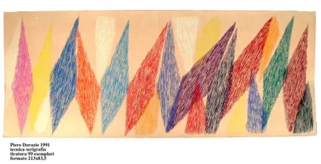 Zeefdruk Dorazio - Untitled