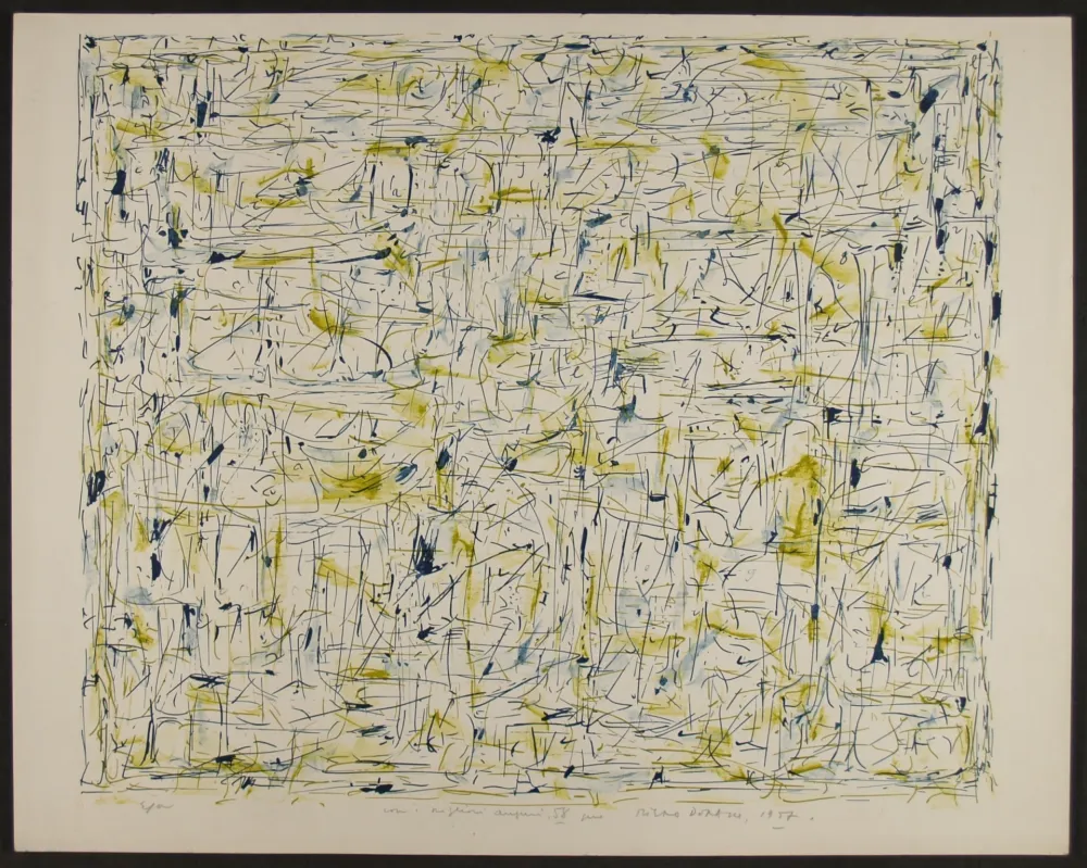 Lithografie Dorazio - Untitled