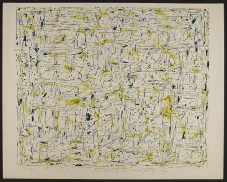 Lithografie Dorazio - Untitled