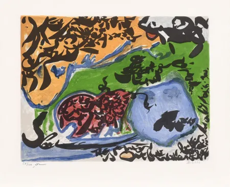 Lithografie Dotremont - Heureusement