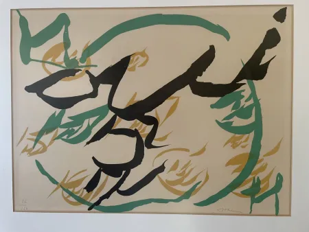 Lithografie Dotremont - Oui Non