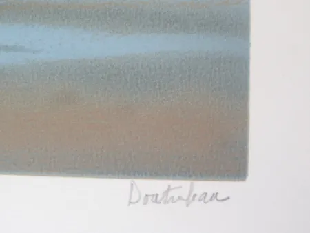 Lithografie Doutreleau - La vague