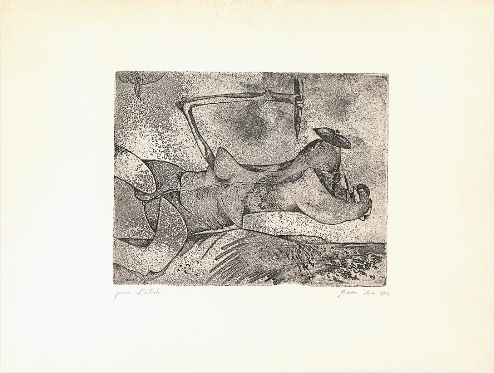 Ets En Aquatint Dova  - Senza titolo