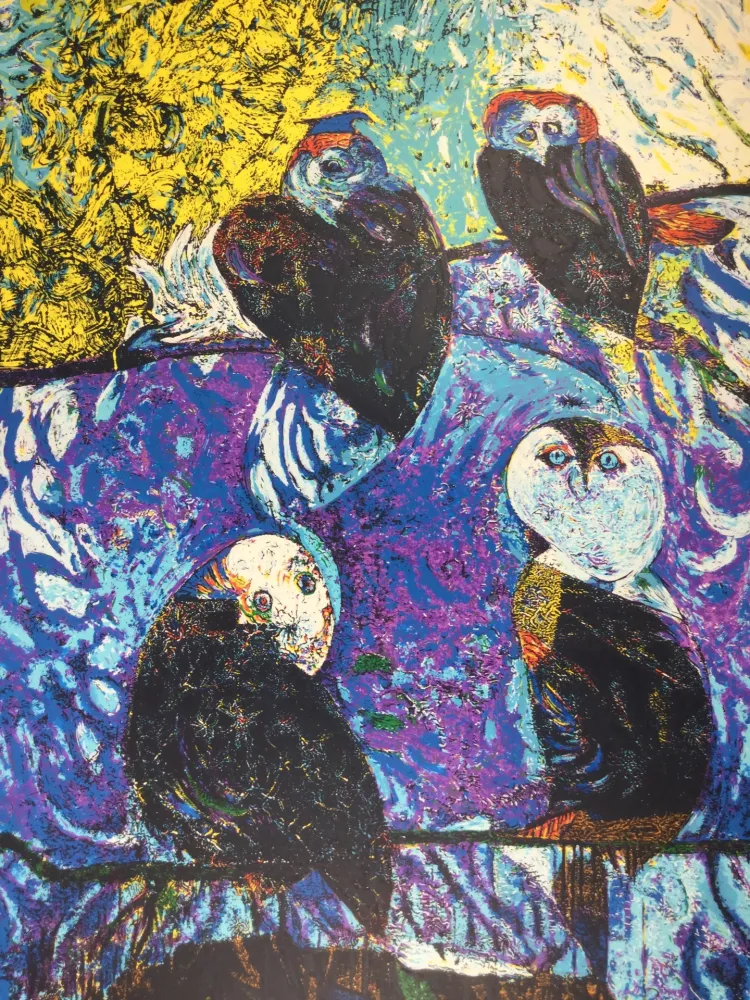 Zeefdruk Dova - Untitled 