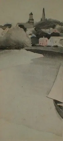 Reliëf Dow - Harbor Scene