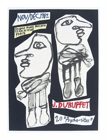 Lithografie Dubuffet - 20 
