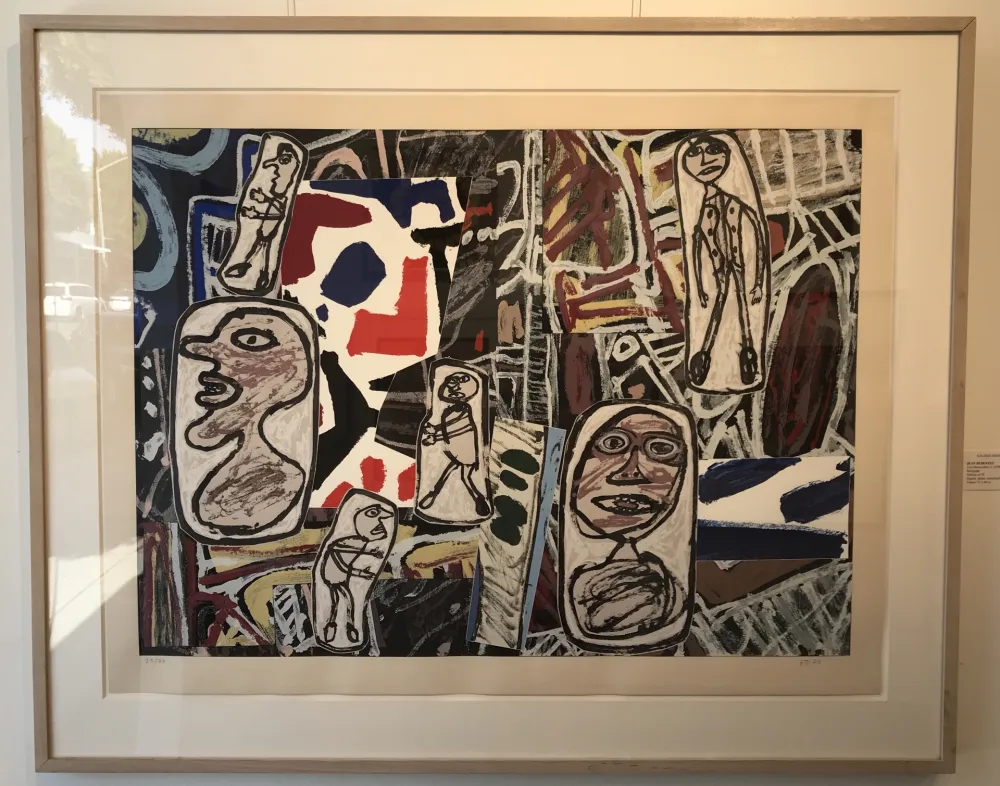 Zeefdruk Dubuffet - Faits Memorables I