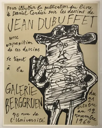 Lithografie Dubuffet - Galerie Berggruen