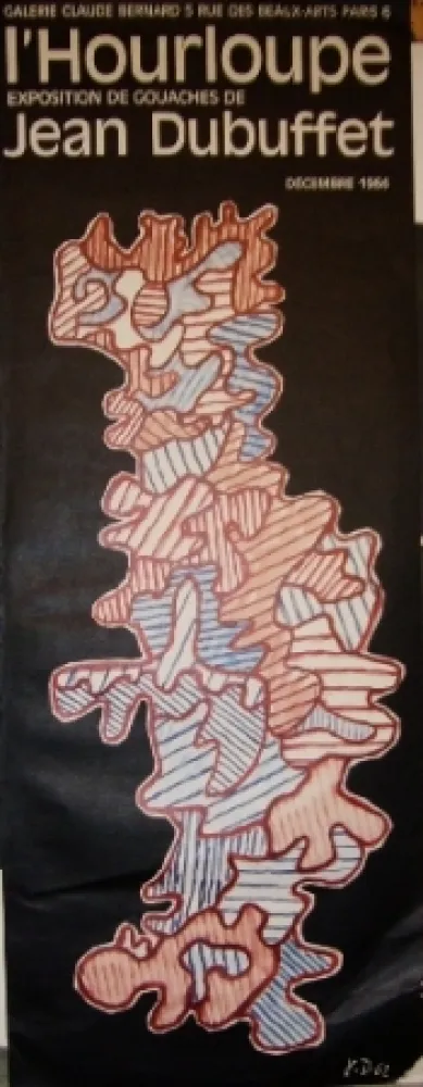 Poster Dubuffet - Hourloupe