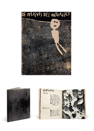 Geïllustreerd Boek Dubuffet - LE MIRIVIS DES NATURGIES. 16 lithographies originales (1962-1963)