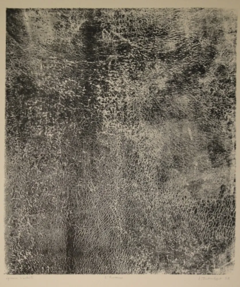 Lithografie Dubuffet - L’humus - Le Preneur d’empreintes