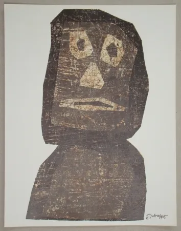 Lithografie Dubuffet - Lithographie originale pour XXe Siècle