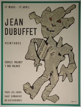 Lithografie Dubuffet - Peintures