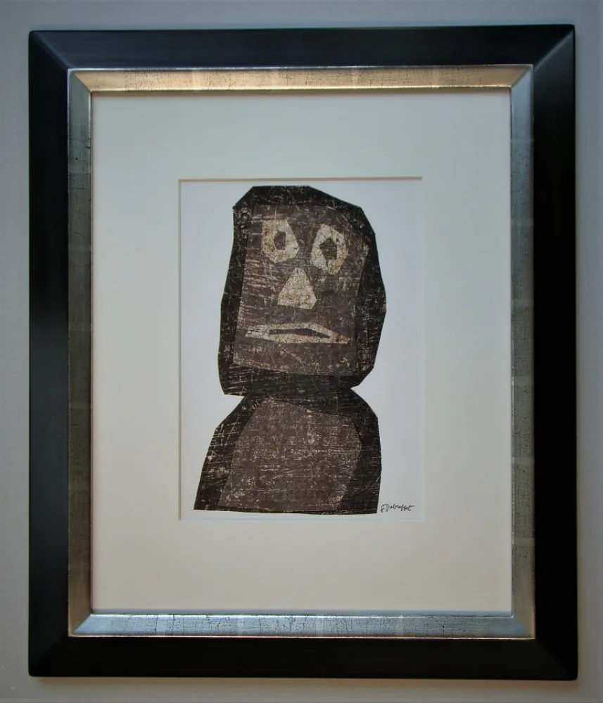 Lithografie Dubuffet - Personnage