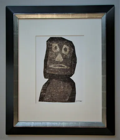 Lithografie Dubuffet - Personnage