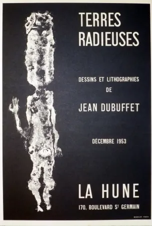 Lithografie Dubuffet - Terre radieuse, la hune