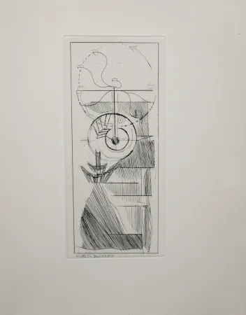 Gravure Duchamp - Coffee Mill, 1947