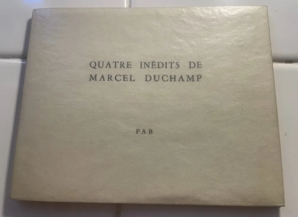 Geen Techniek Duchamp - Quatre inédits de Marcel Duchamp