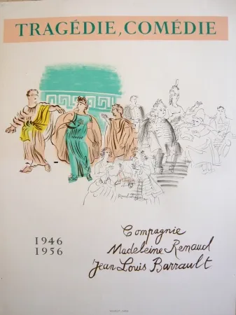 Poster Dufy - Affiche Tragédie Comédie 