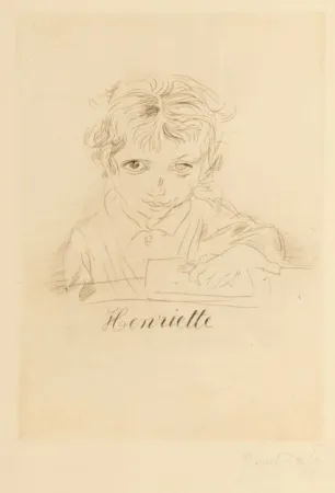 Gravure Dufy - Henriette