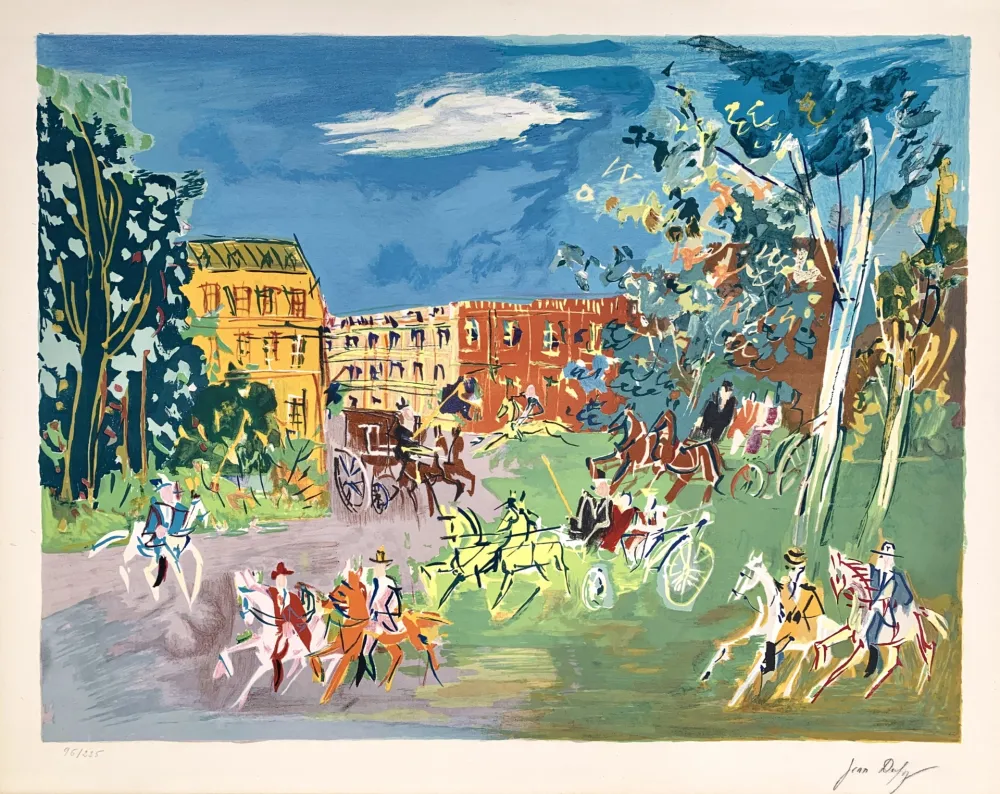 Lithografie Dufy - La Promenade