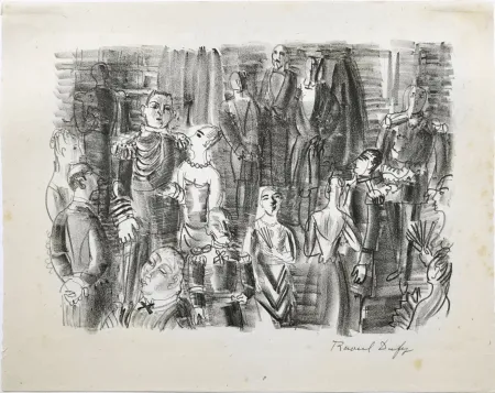 Lithografie Dufy - Le Bal chez L’Amiral 