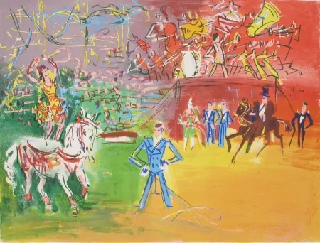 Lithografie Dufy - Le Cirque