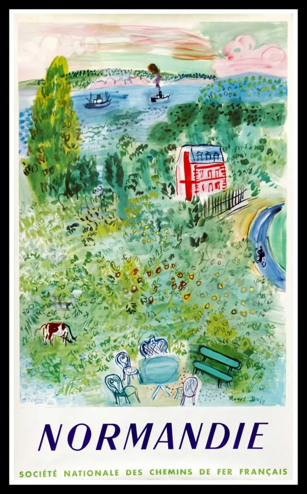 Lithografie Dufy - NORMANDIE