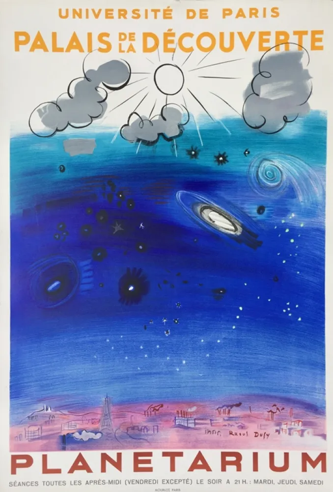 Lithografie Dufy - Planetarium