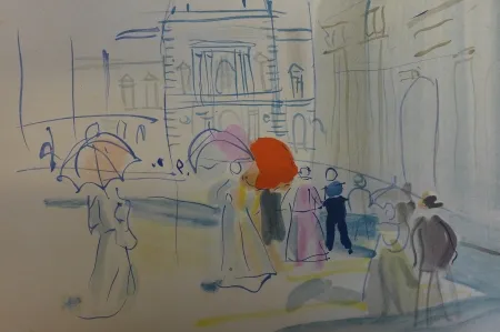 Lithografie Dufy - Sans titre