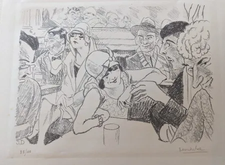 Lithografie Dulac - Initiation