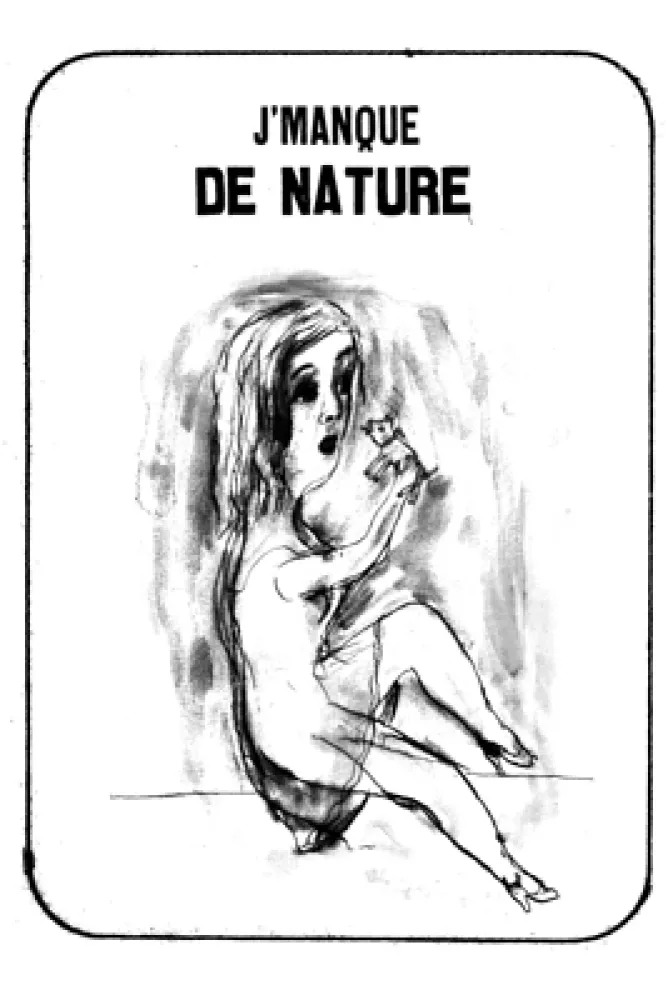 Lithografie Dutertre - J'manque de nature