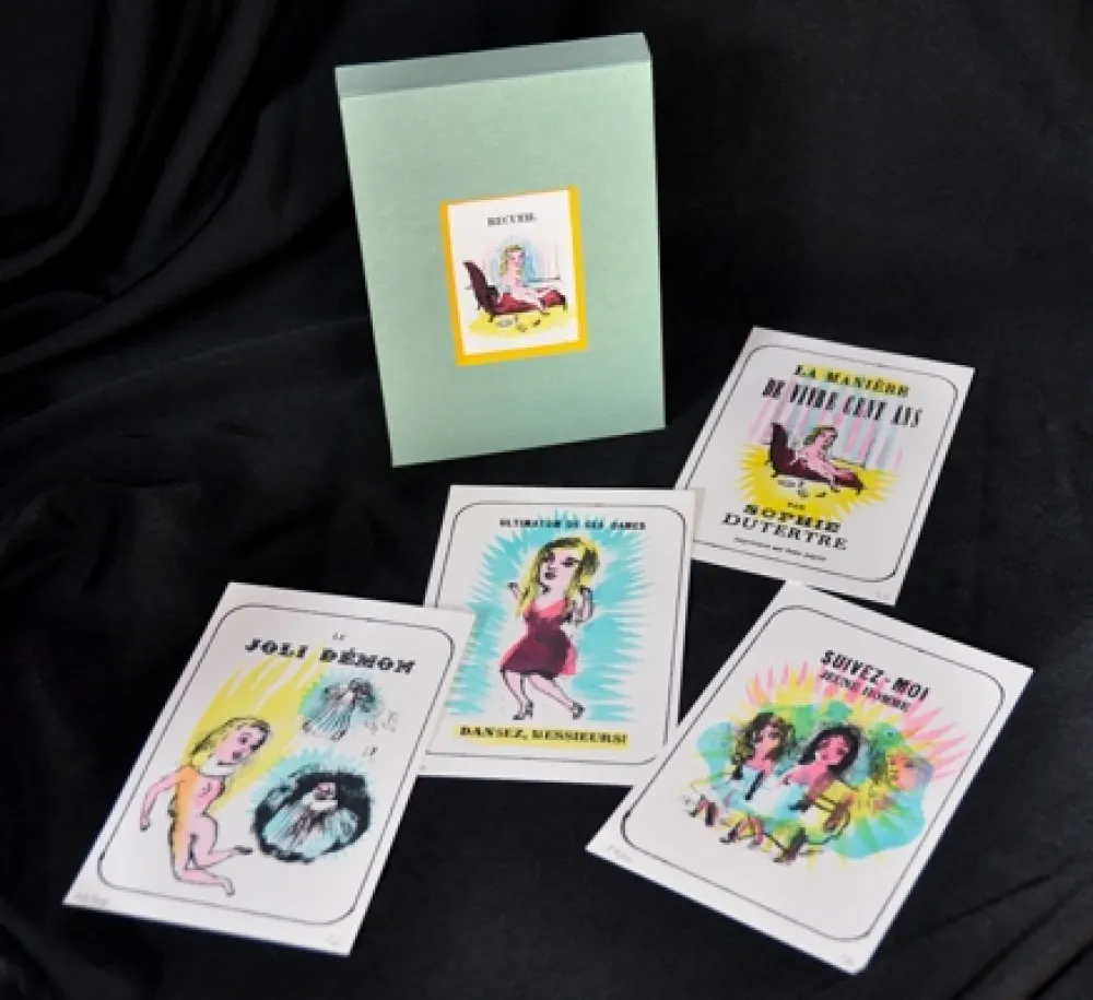 Lithografie Dutertre - La manière de vivre 100 ans