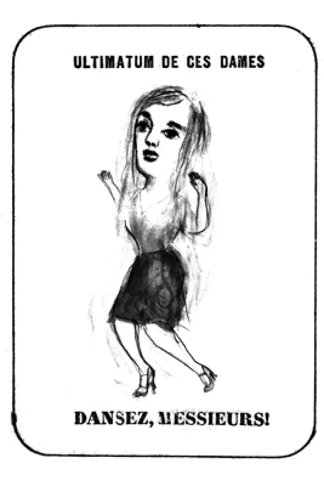 Lithografie Dutertre - Ultimatum de ces dames