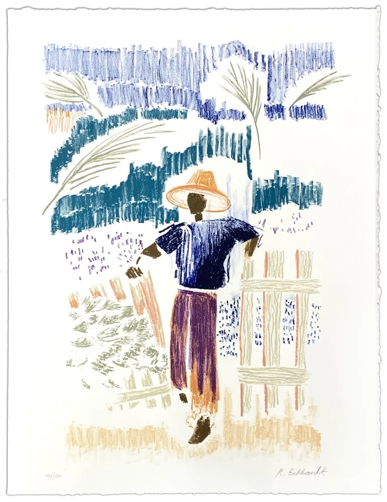 Lithografie Eckhardt - Sans titre 3