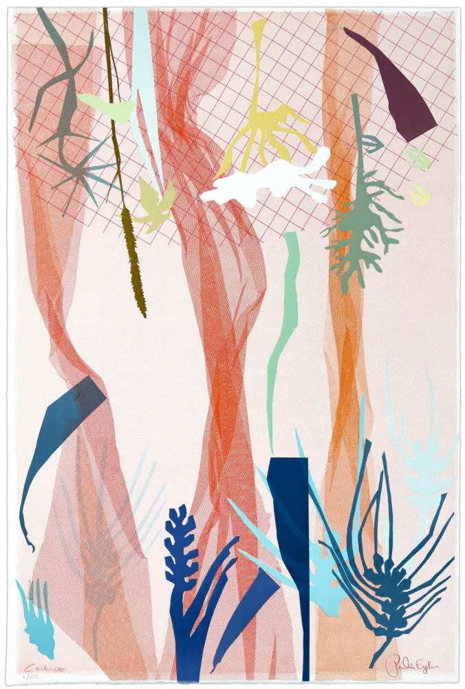 Lithografie Egeskov - Contact