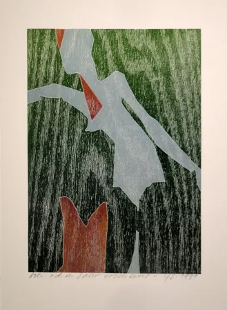 Houtsnede Eggenschwiler - D. n. Jahr erscheint