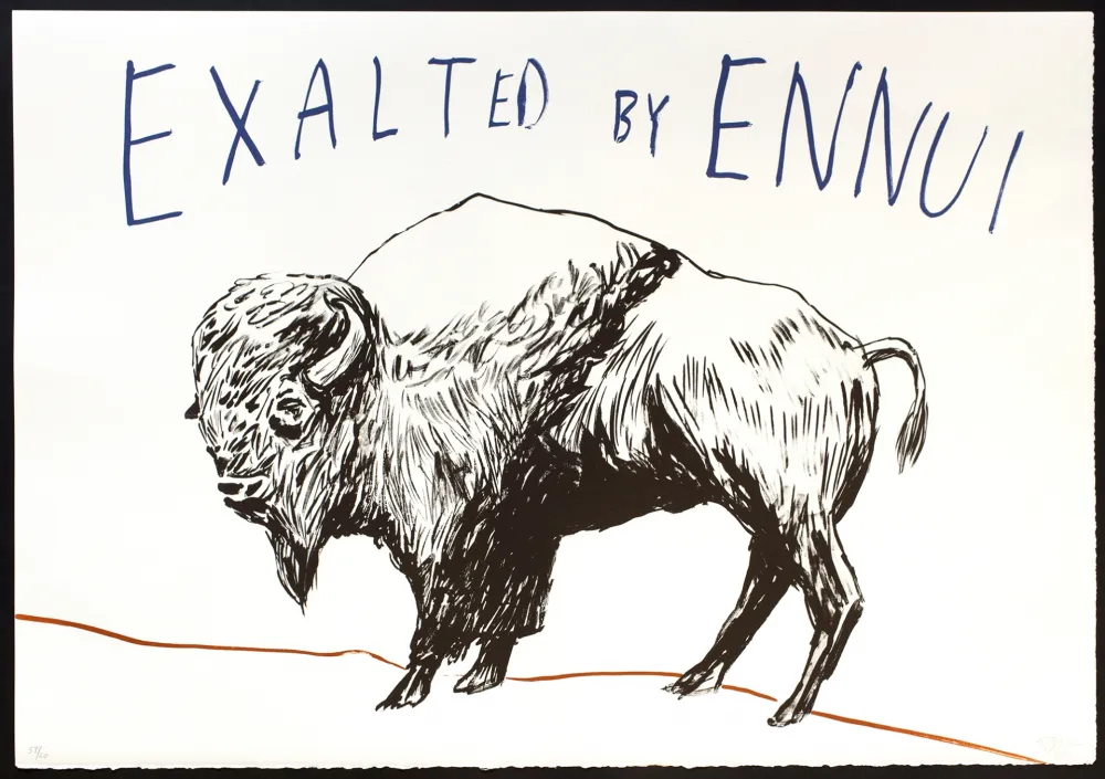 Lithografie Eggers - Exalted by Ennui