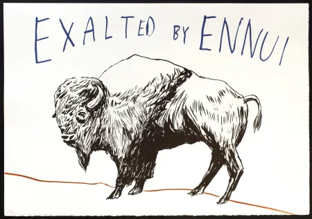 Lithografie Eggers - Exalted by Ennui
