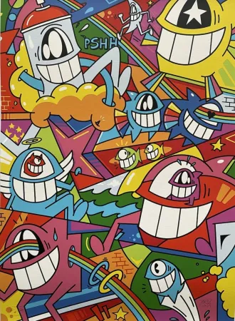 Zeefdruk El Pez - Catch the Stars (Standard Edition III)