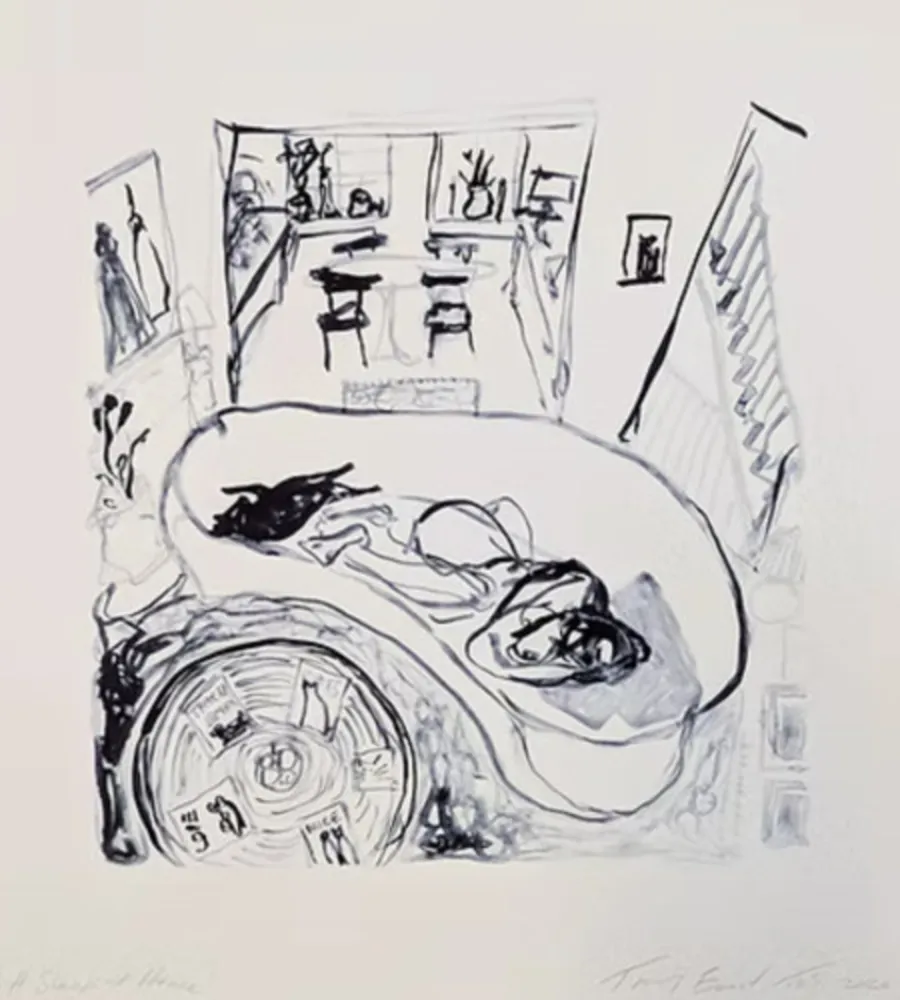 Lithografie Emin - A Sleep at Home