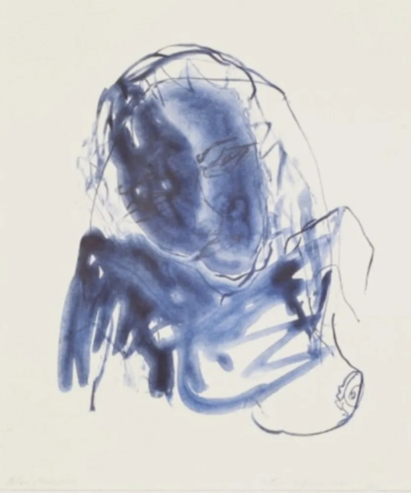 Lithografie Emin - Blue Madonna