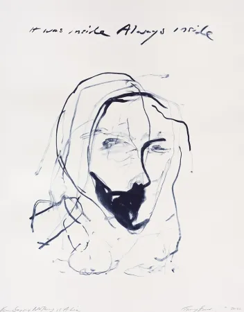 Lithografie Emin - Even Saying Nothing Is a Lie