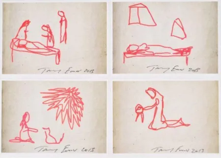 Multiple Emin - Ipad Sketches - Nativity set of 5