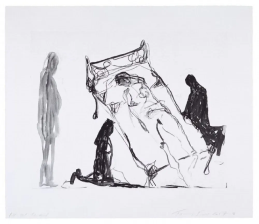 Lithografie Emin - Not Yet the End