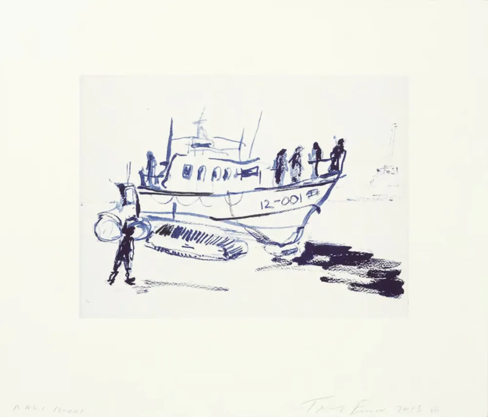 Lithografie Emin - RNLI 12-001 (Boat)