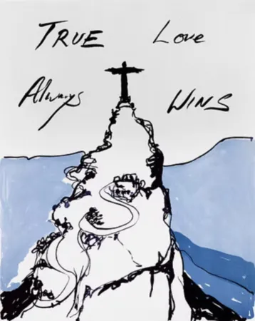 Lithografie Emin - True Love Always Wins