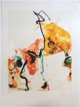 Lithografie En Joong - Monde imaginaire II