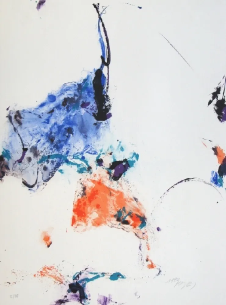 Lithografie En Joong - Monde imaginaire VI